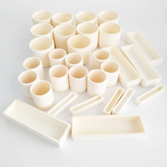 15ml 25ml High Pure 99.5% Alumina Al2O3 Corundum Ceramic Crucible